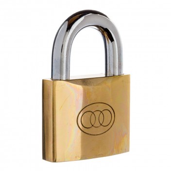 Image for Tri-Circle Brass Padlock 266/63mm