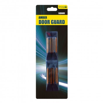 Image for Universal Door Guard - Rectangular Amber Reflectors