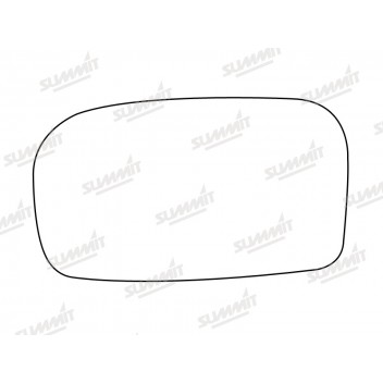 Image for Mirror Glass for Honda Civic 2002 - 2005 - Left Hand Side