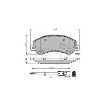 Image for Allied Nippon Brake Pads