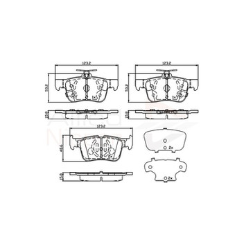 Image for Brake Pad Set