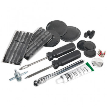 Image for Sealey TST09 Temporary Puncture Repair & Service Kit