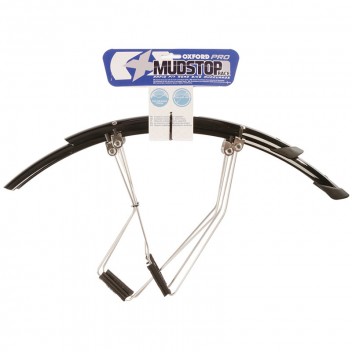 Image for 700C Clip On Road / Race Mudguard Set