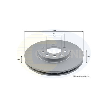 Image for (BP) Comline Brake Disc  (Single)