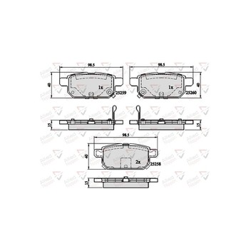 Image for Brake Pad Set
