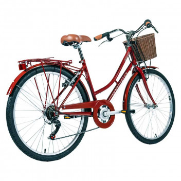 Image for Wilco Paddington Classic Heritage Bike - Burgundy - 18" Frame