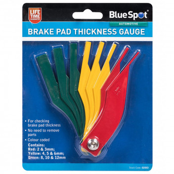 Image for BlueSpot Brake Pad Thickness Gauge