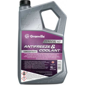 Image for Granville Zerocol 40 Antifreeze Concentrate - 5 Litres