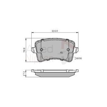 Image for Allied Nippon Brake Pads