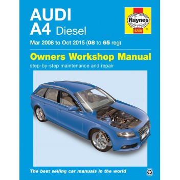 Image for Audi A4 Diesel 08-65 - Haynes Manual