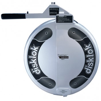 Image for Disklok Steering Wheel Lock - Silver - Medium
