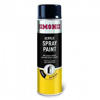 Image for Simoniz AA Van Yellow Acrylic Spray Paint 500ml