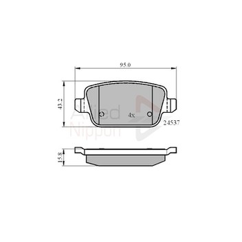 Image for Brake Pad Set