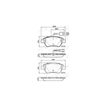 Image for Brake Pad Set