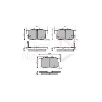 Image for Allied Nippon Brake Pads