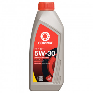 Image for Comma Ecoren 5W-30 Fully Synthetic Motor Oil - 1 Litre