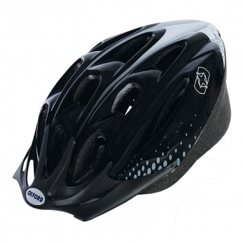Image for F15 Black/White Cycle Helmet - Medium 