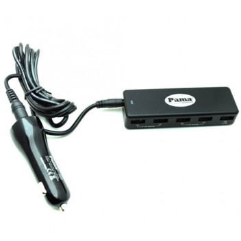 Image for Pama in Car Charger with 5 x USB Outputs - 5V DC / 7.2A 36W / 12-24V