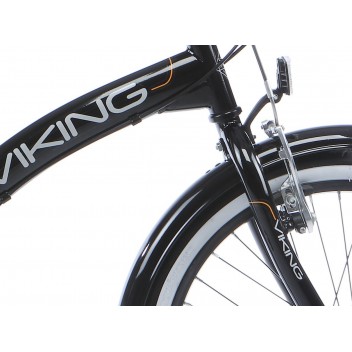 Image for Viking Metropolis Folding Bike - Black - 13" Frame