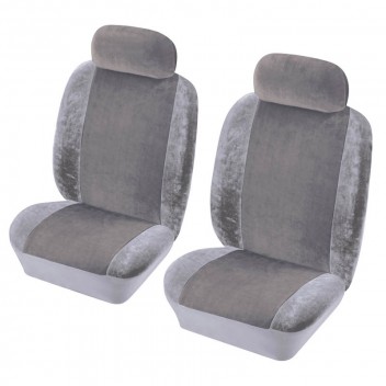 Image for Heritage Front Seat Cover Set - Grey