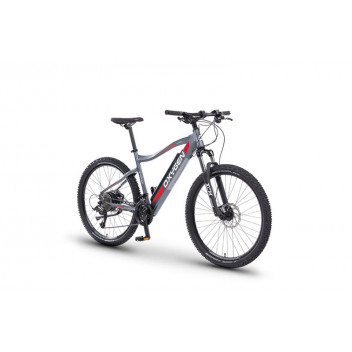 Image for Oxygen S-Cross MTB MkII E-Bike - 13AH - Gunmetal - 19" Frame