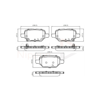 Image for Brake Pad Set