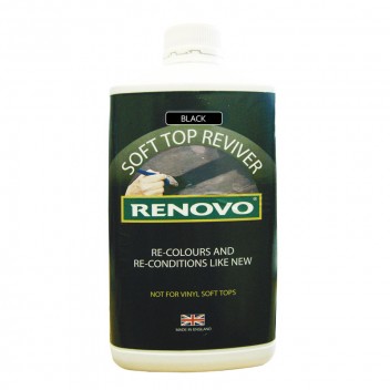 Image for Renovo Soft Top Reviver - Black - 500ml