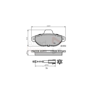 Image for Brake Pad Set