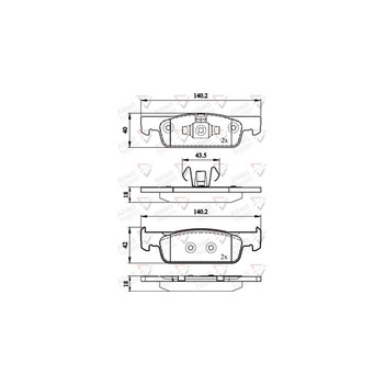 Image for Brake Pad Set