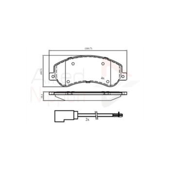 Image for Brake Pad Set