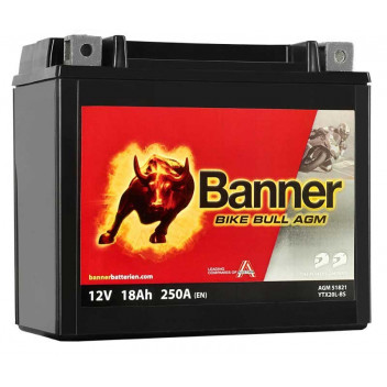 Image for Banner Bike Bull AGM Battery - 12V/18Ah