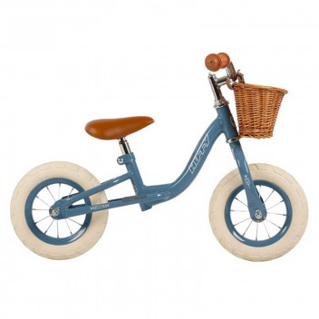 Huffy Vintage Balance Bike - Blue - 10" Wheels Image for Huffy Vintage Balance Bike - Blue - 10" Wheels