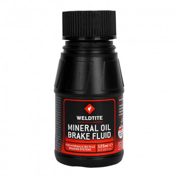 Image for Weldtite Mineral Oil Brake Fluid - 125ml
