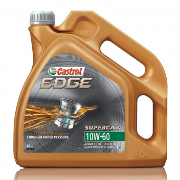 Image for Castrol EDGE Supercar 10W-60 - 4 Litres