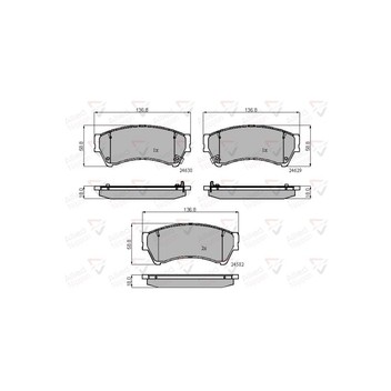 Image for Brake Pad Set