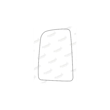 Image for Commercial Mirror Glass with heated backing plate for Mercedes Sprinter 2006 - 2015 - Left Hand Side