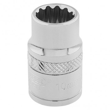 Image for Draper 3/8" Square Drive 12 Point Socket - 10mm