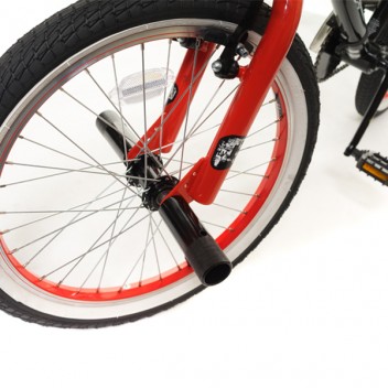 Image for Wilco BMX BiKE - Black/Red - 20" Wheels