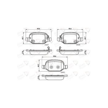 Image for Brake Pad Set