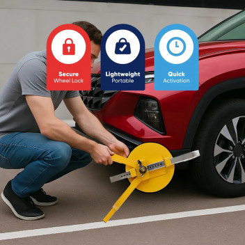 Image for Streetwize Full Face Wheel Clamp