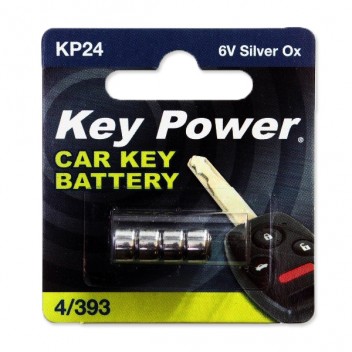 GP Remote Control Car Alarm Battery - GP4/393 - 6V Silver Ox Image for GP Remote Control Car Alarm Battery - GP4/393 - 6V Silver Ox