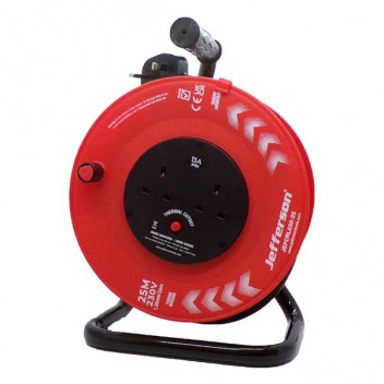 Image for Jefferson Tools 230V Cable Reel - 25 Metres