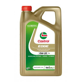 Image for Castrol Edge 0W-20 C5 Engine Oil - 5 Litres