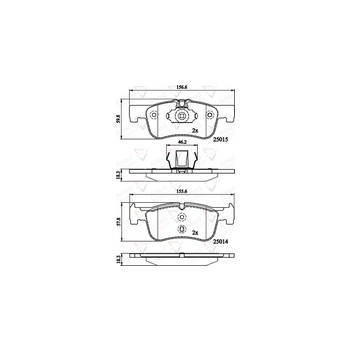 Image for Brake Pad Set
