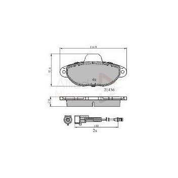 Image for Allied Nippon Brake Pads