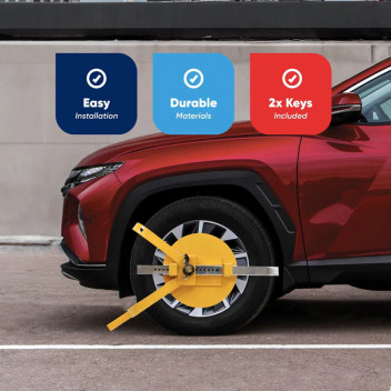 Image for Streetwize Full Face Wheel Clamp