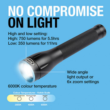 Image for Ring Zoom750 LED Inspection Torch & Power Bank