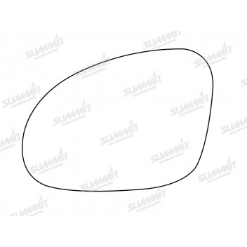 Image for Heated Mirror Glass VW Golf Mark 5 2003 - 2010 & VW Passatt 2005 - 2009 Onwards - Left Hand Side