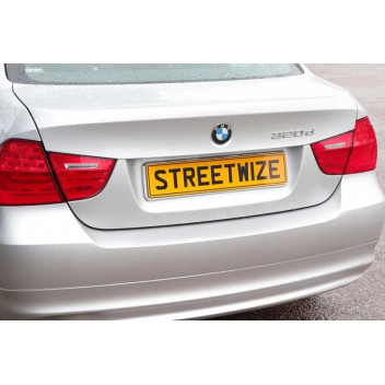 Image for Streetwize Urban X Chrome ABS Number Plate Surround