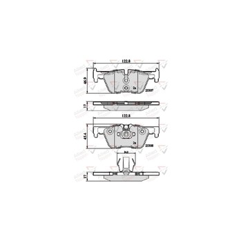 Image for Brake Pad Set